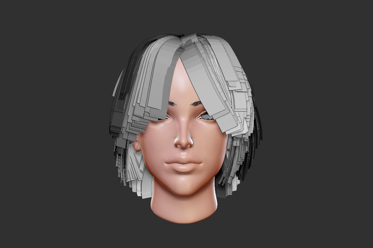 3DCGで髪の毛のつくり方まとめ【Blender・ZBrush】