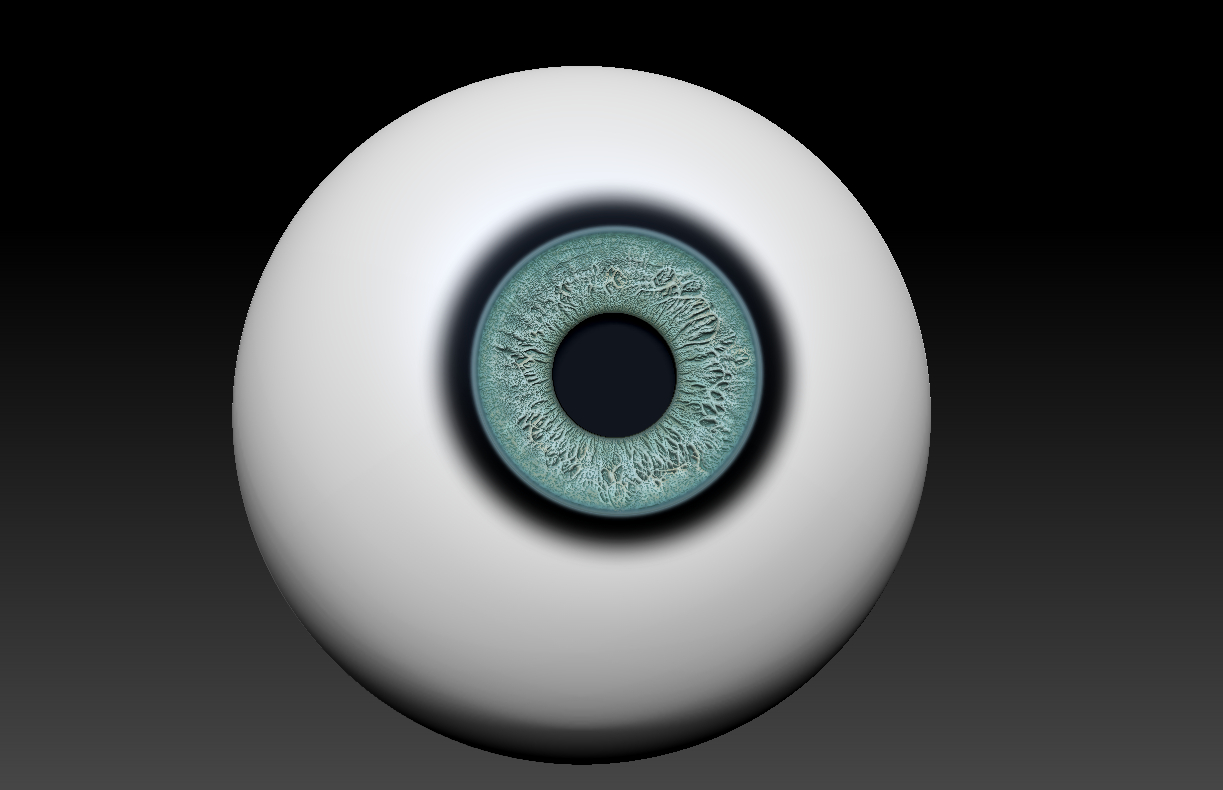 Zbrushでリアルな目 瞳を作成するツールを紹介 無料 商用利用可 Your 3d