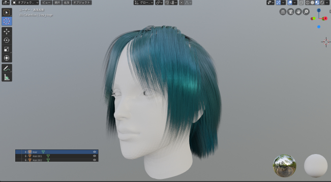3dcgで髪の毛のつくり方まとめ Blender Zbrush