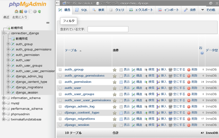 DjangoとMySQLの連携方法【開発環境のつくり方】